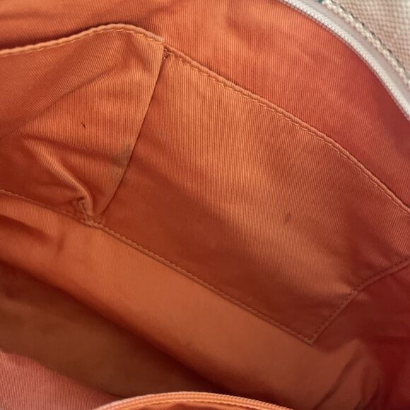 FOSSIL Colorful Floral Tote Purse Boho Country Zippered Closure - Picture 9 of 11